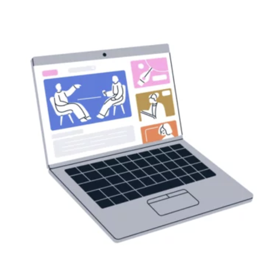 リモートプランを表すイラスト